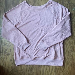 Light pink Oversized sweatshirt